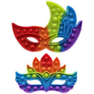 Pop Simple Dimple Game| Eye Mask Shape Christmas Easter Fidget Toys